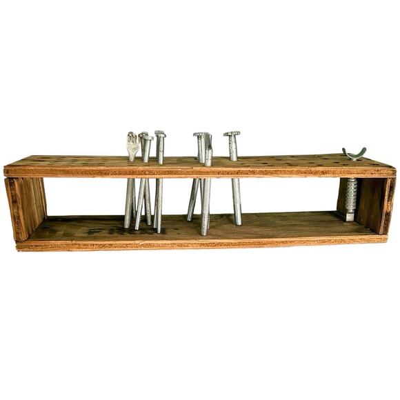 Vintage Craftool Co. Leather Stamps Carving Tools and Organizer Rack - Picture 3 of 11